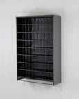 Dyerector ModRack hair color organizer rack storage black