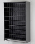 Dyerector ModRack hair color organizer rack storage black