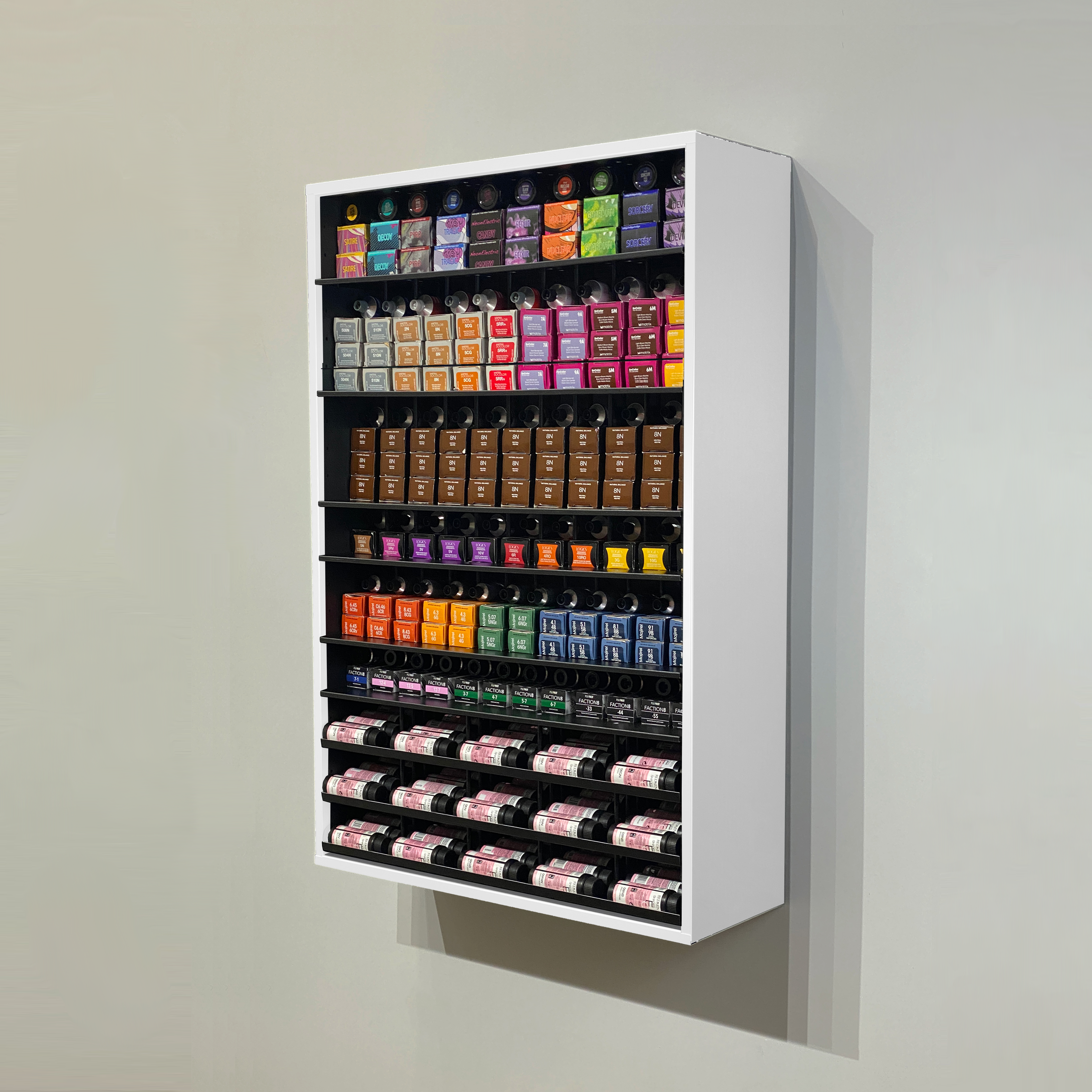 How to Organize Hairstylist Color Cabinet