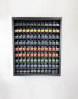 L'Oreal Majirel hair color storage organizer rack for hair salons.