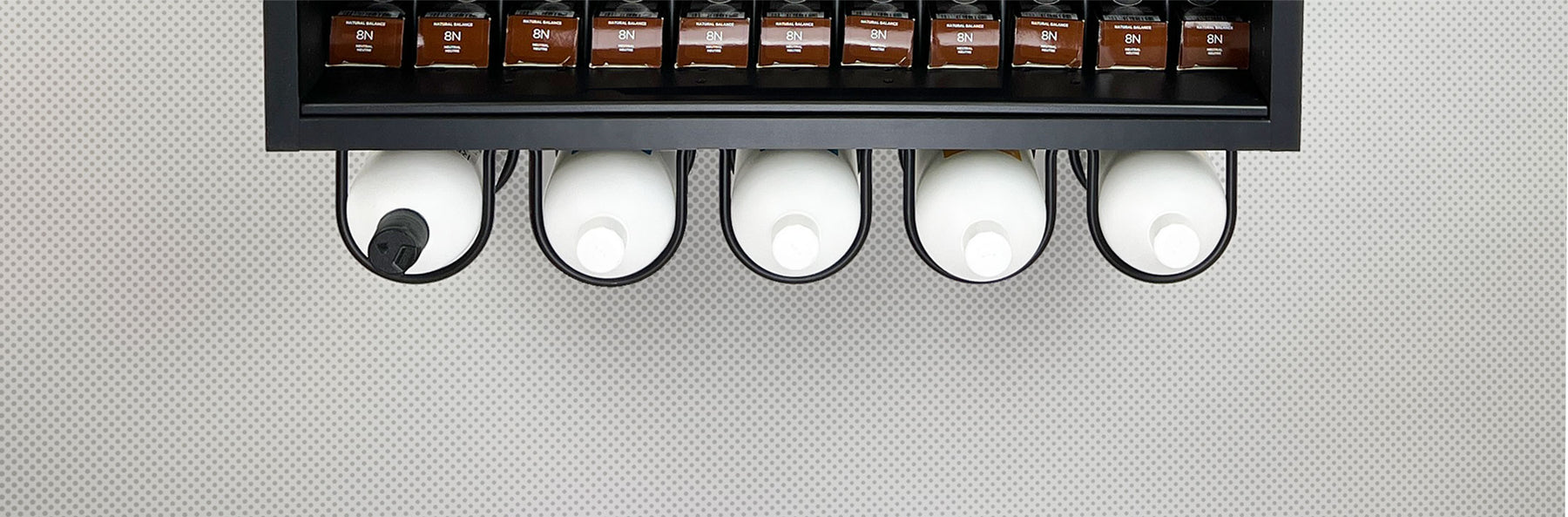 Hair Color Organizer Rack for Salons | Dyerector